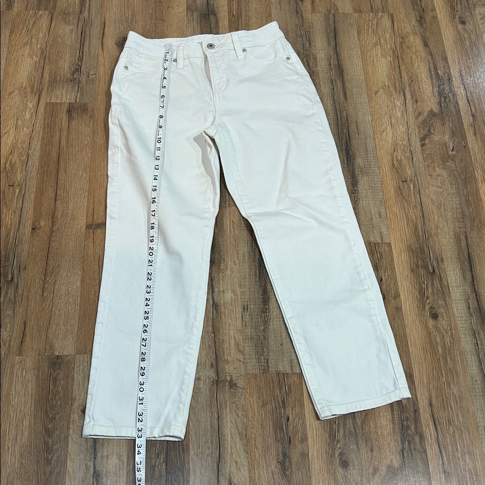 Style & Co. Off-White Girlfriend Casual Jeans Pants Sz 2P - Picture 3 of 7